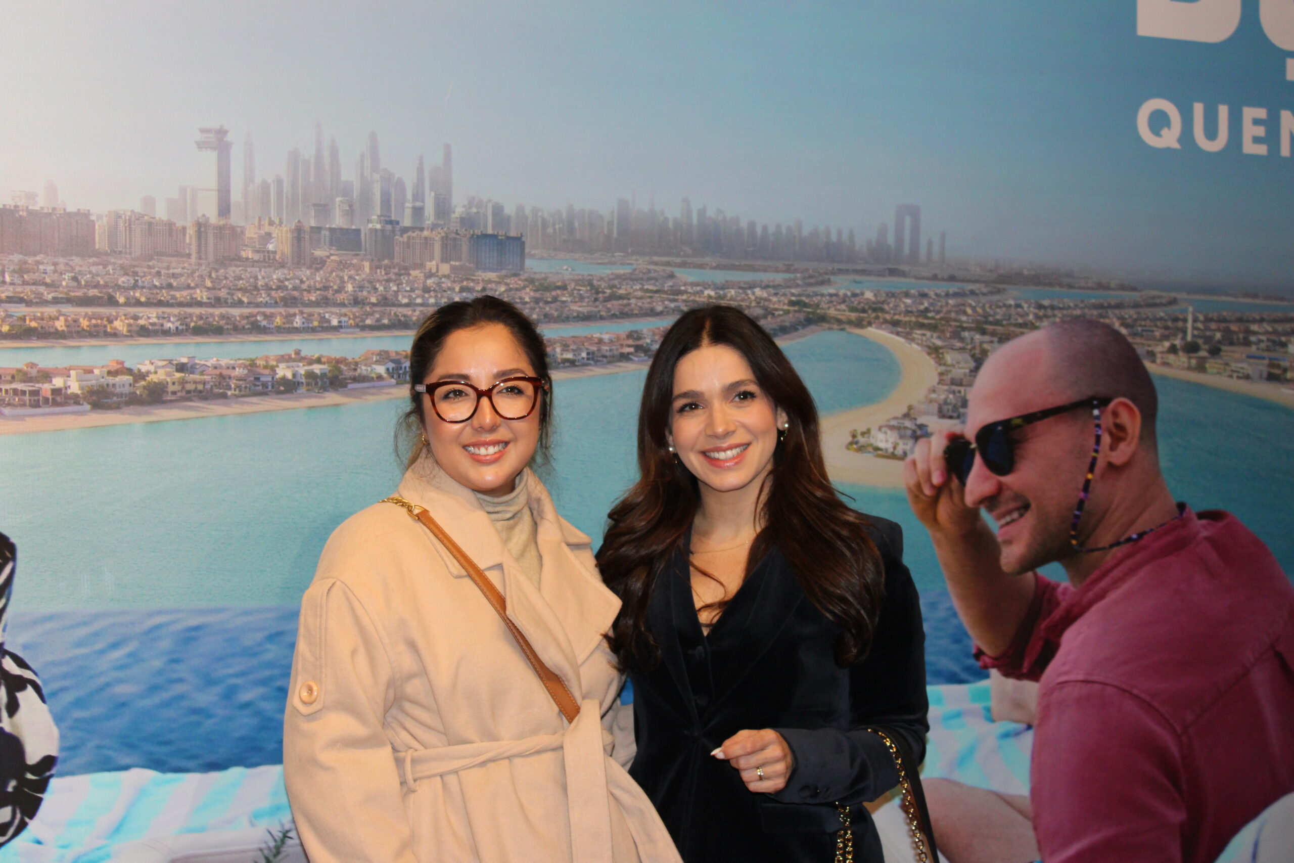 Mariane Freitas, da Jet Lag Viagens, e Sabrina Petraglia, da Rede Globo