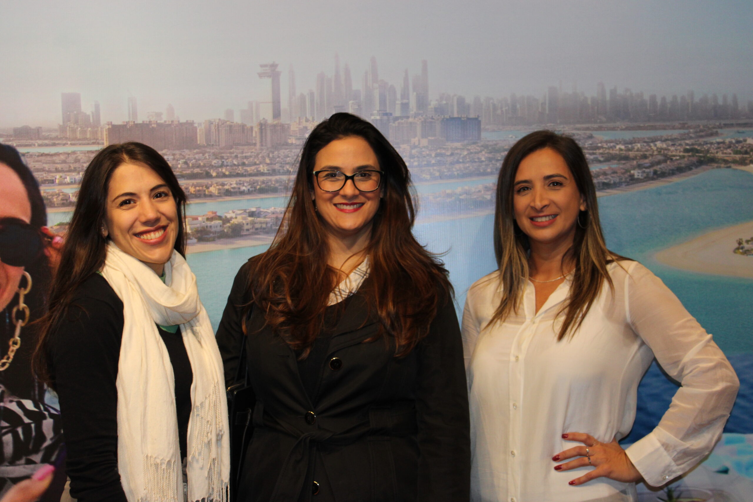 Heloisa Ananias CVC Corp, entre as representantes do destino Dubai, Cibele Moulin e Larissa Di Donato