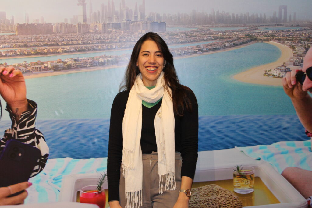 Larissa Di Donato, representante do trade DET no Brasil