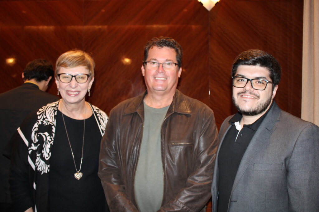 Bárbara Picolo, da Easy Travel Shop, Luis Moura Jr, de Kissimmee, Paulo Biondo, da CVC Corp