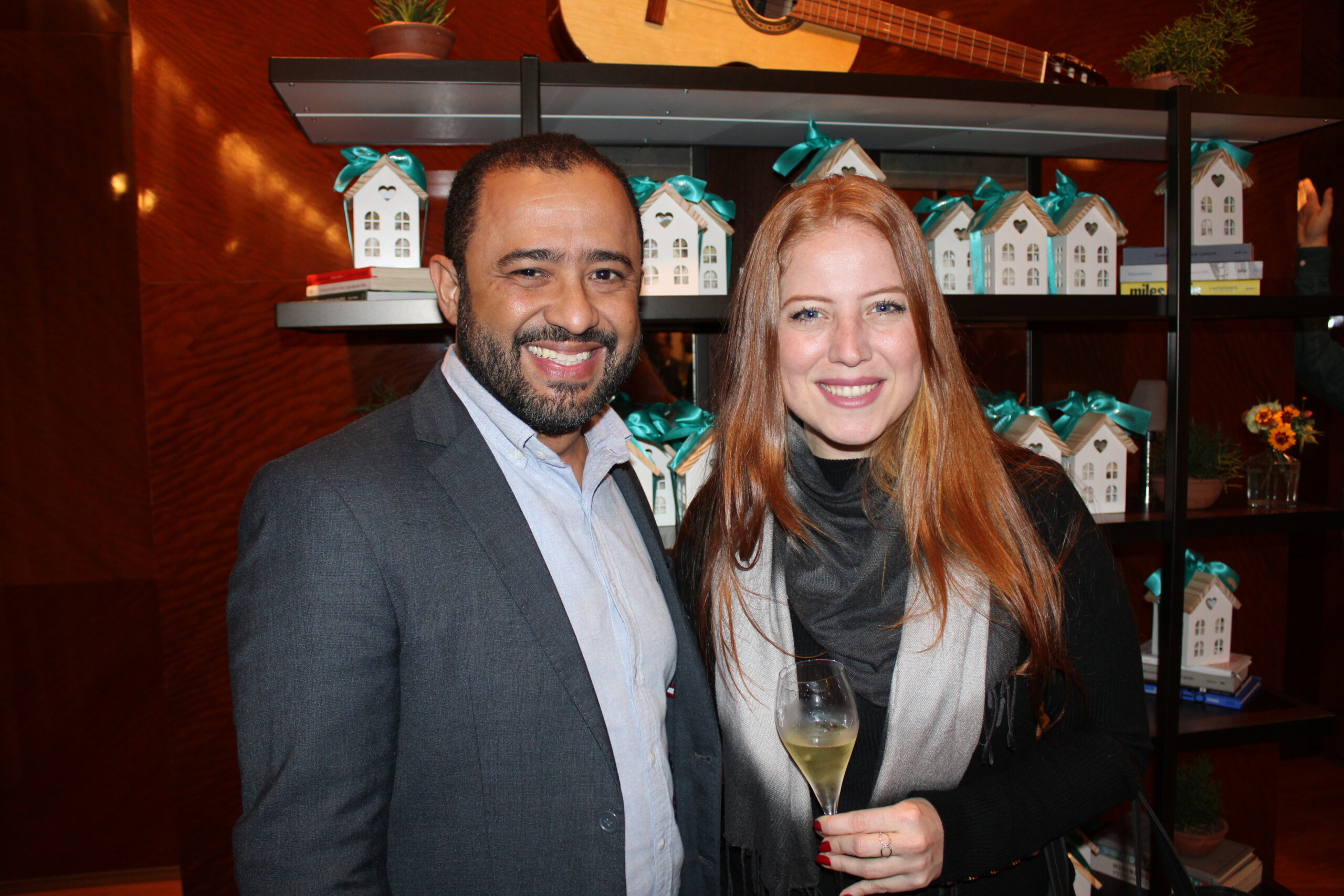 Paulo Soares e Viviany Felipazzi, da Magic Blue