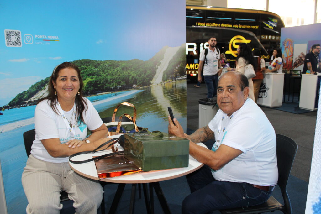Maridelia Miranda e Rinaldo Souza, da GM Turismo