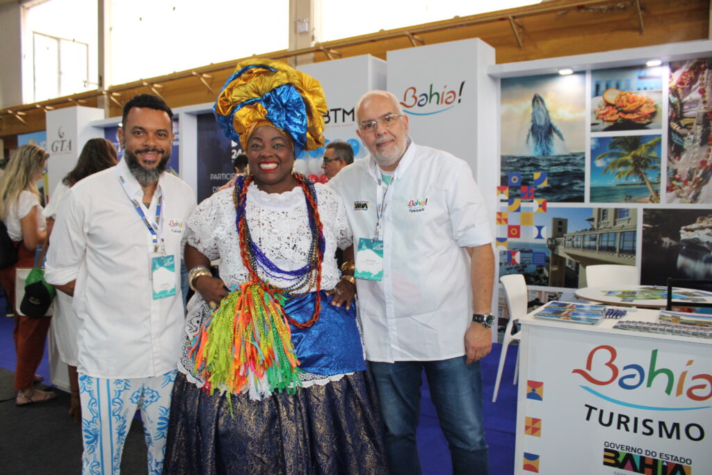 José Felicio e Luiz Castro, da Secretaria de Turismo da Bahia
