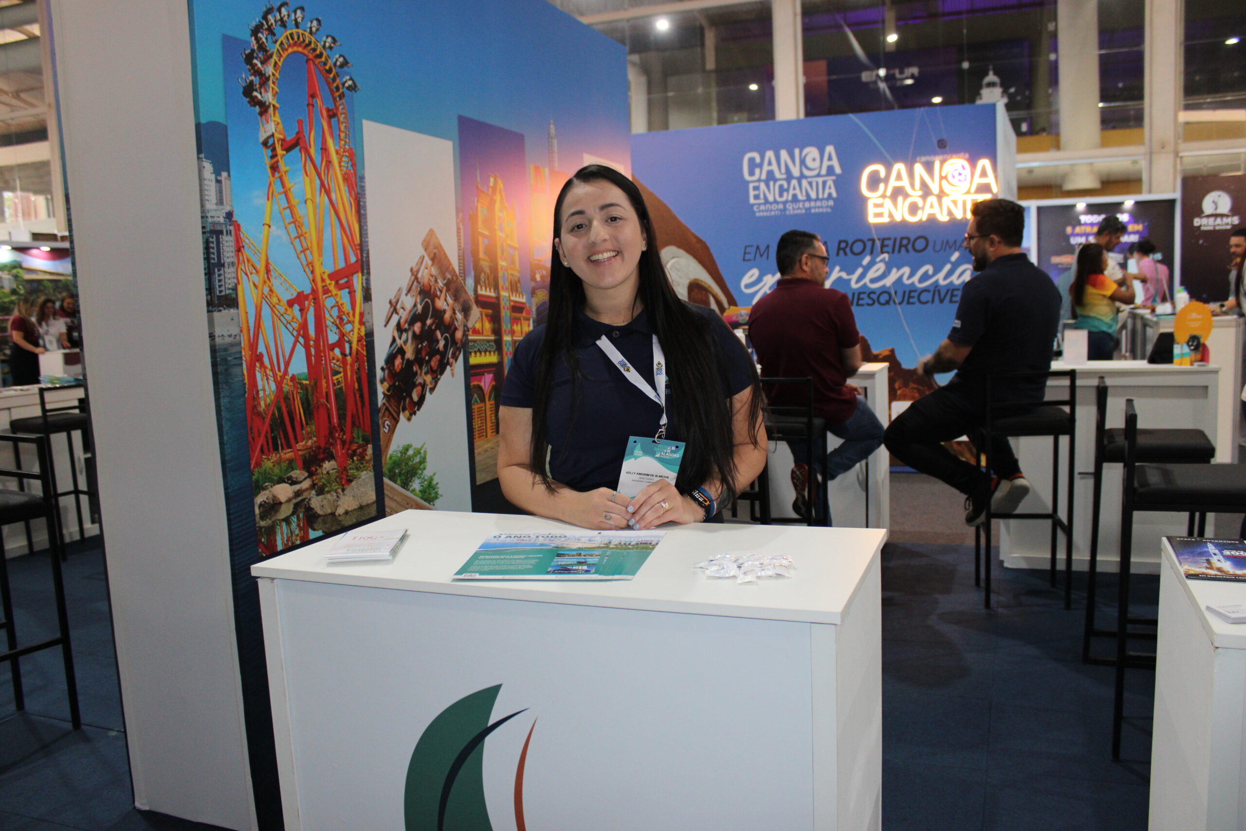 Kelly Amorim, da rede Sagres