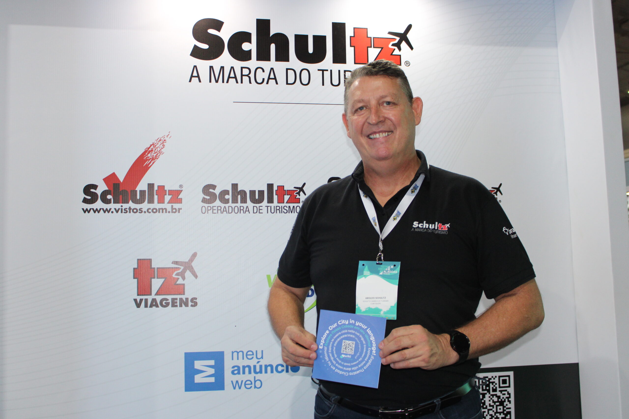 Aroldo Schultz fala sobre cadeia de distribuição de lucros no turismo durante Festur Alagoas 1 Aroldo Schultz. da Operadora Schultz (Manuela Miniguini/M&E)