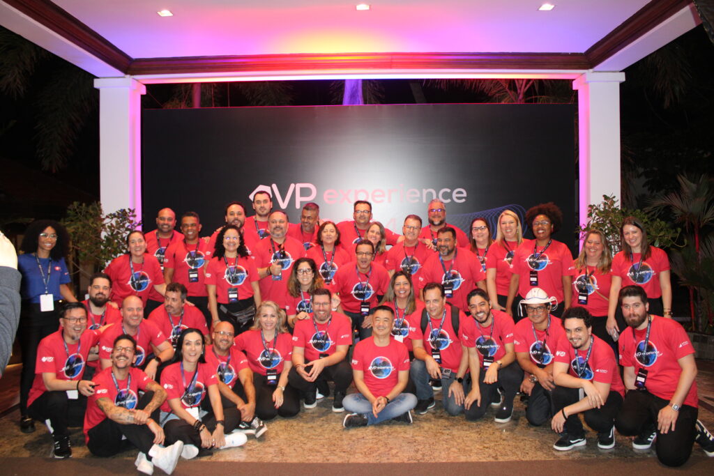 Equipe completa da VP no evento