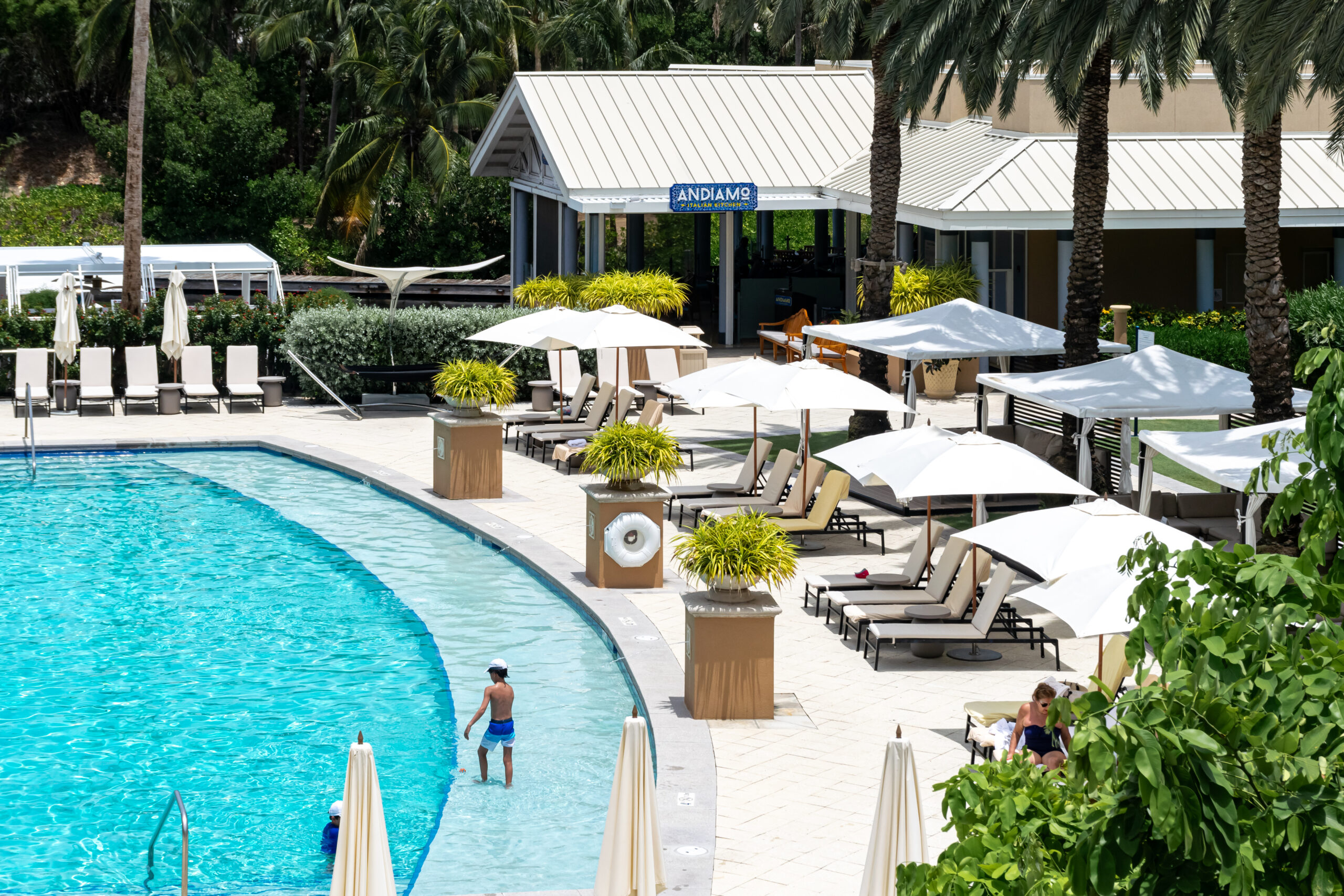 Piscina do The Ritz-Carlton, Grand Cayman Piscina do The Ritz-Carlton, Grand Cayman