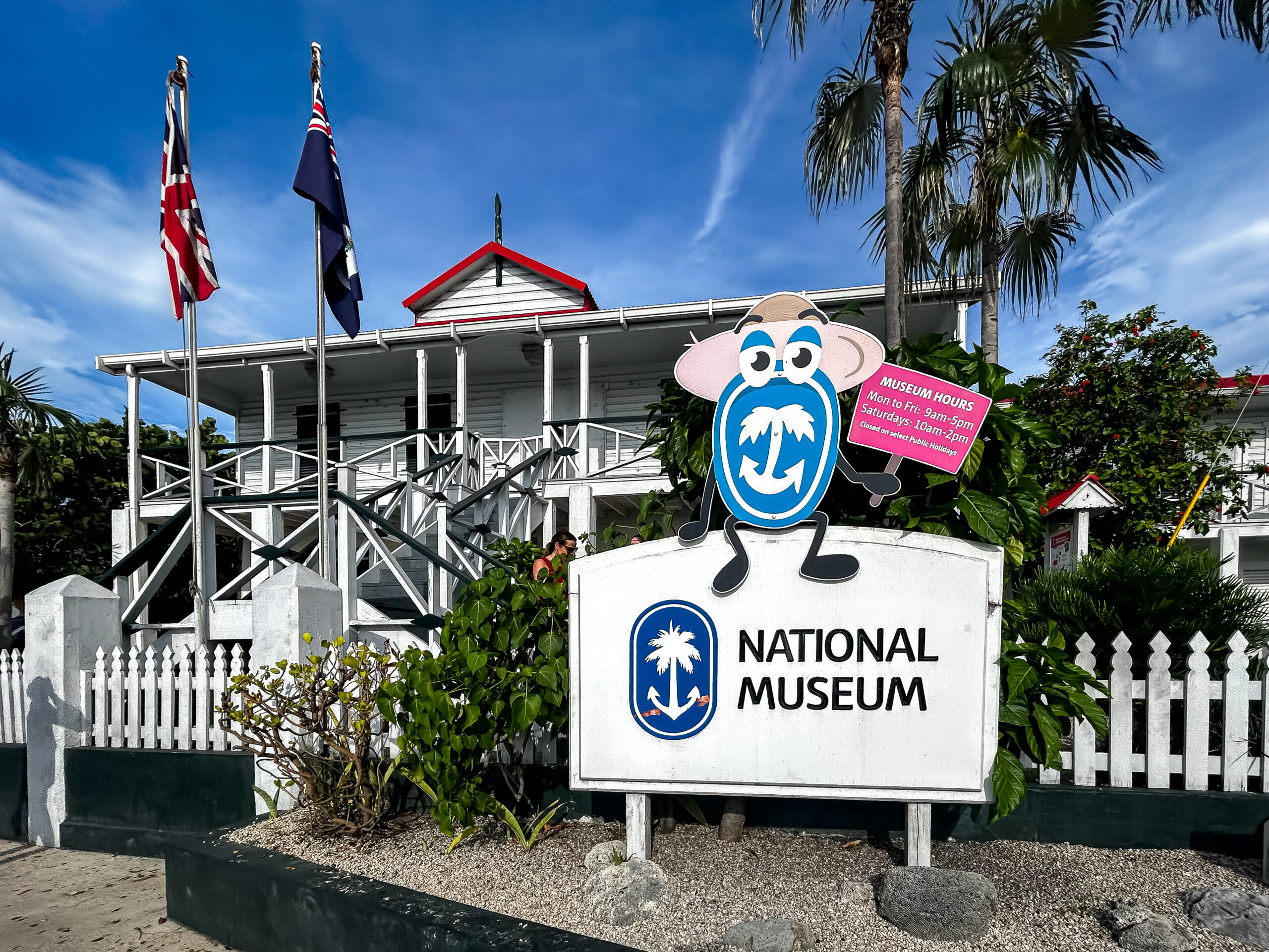 Fachada do Museu Nacional das Ilhas Caymans Fachada do Museu Nacional das Ilhas Caymans