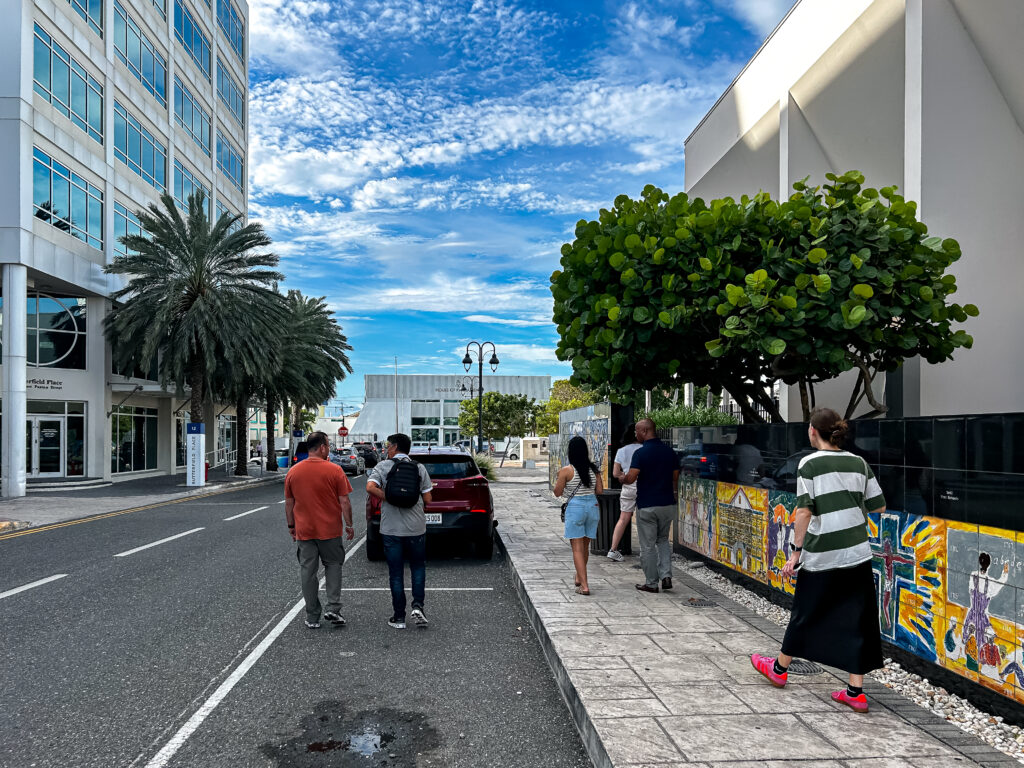 Chama a atenção, a limpeza da cidade