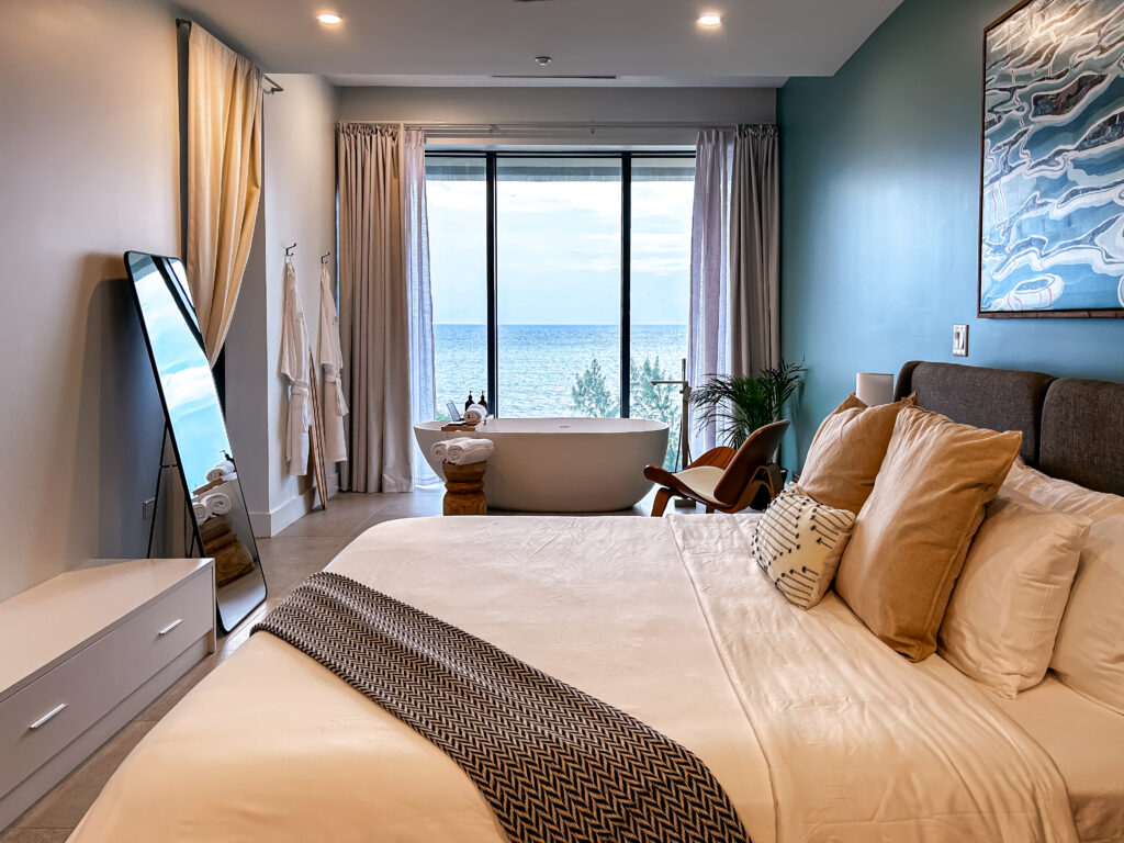 Quarto principal do hotel Vida