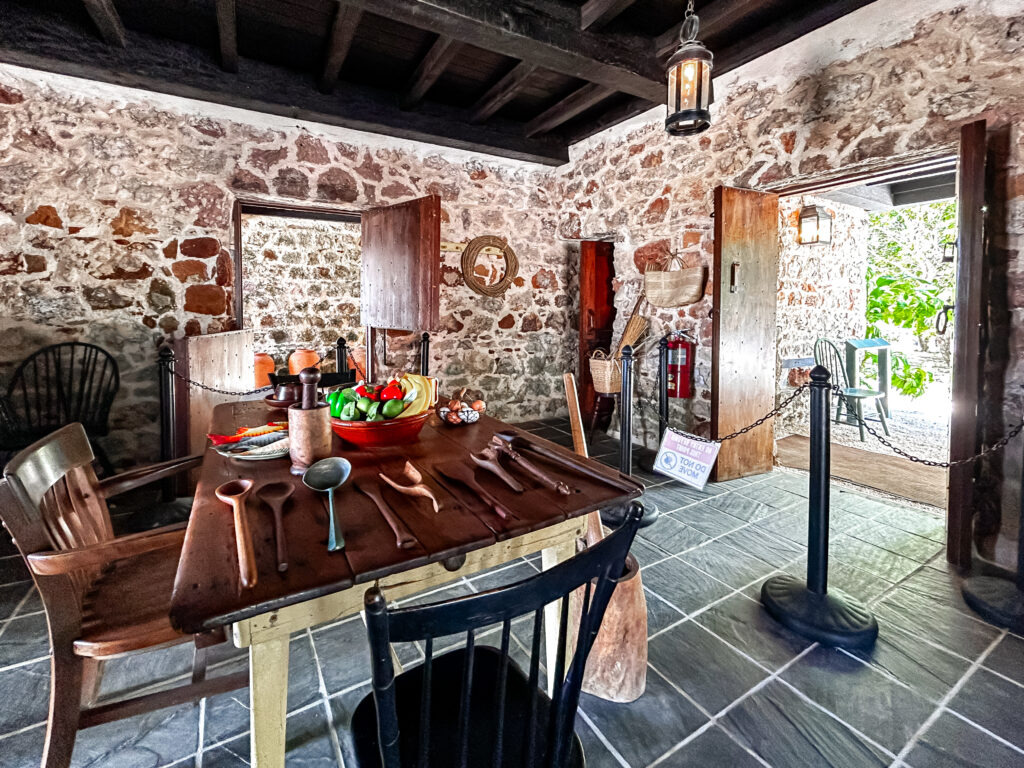 Cozinha do castelo Pedro St. James
