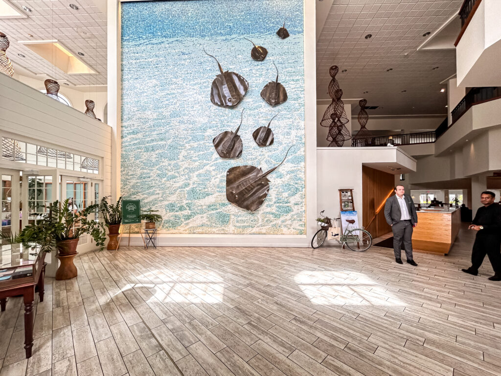 Lobby do Grand Cayman Marriott Resort