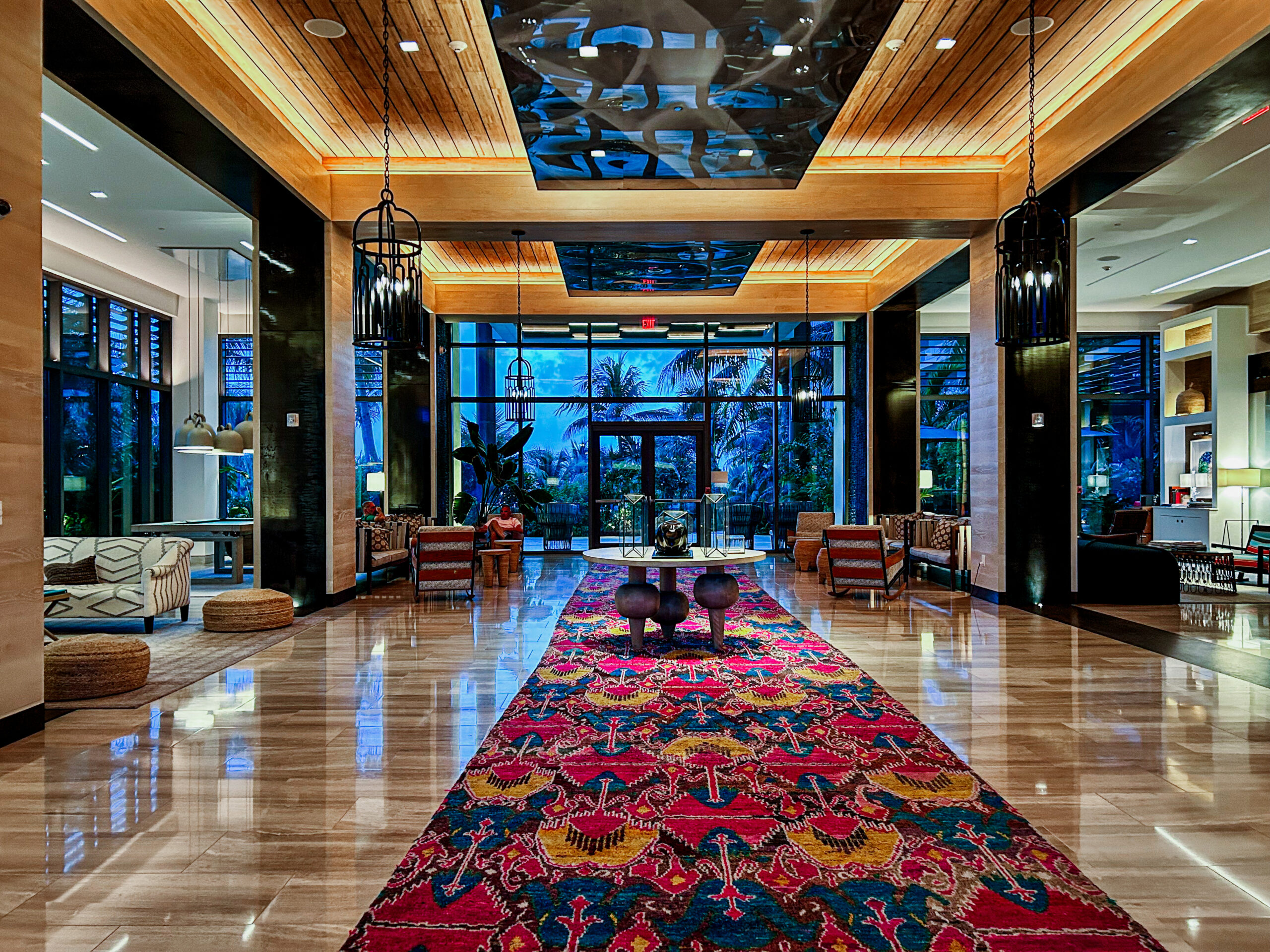 Lobby do Kimpton Seafire Resort + Spa Lobby do Kimpton Seafire Resort + Spa