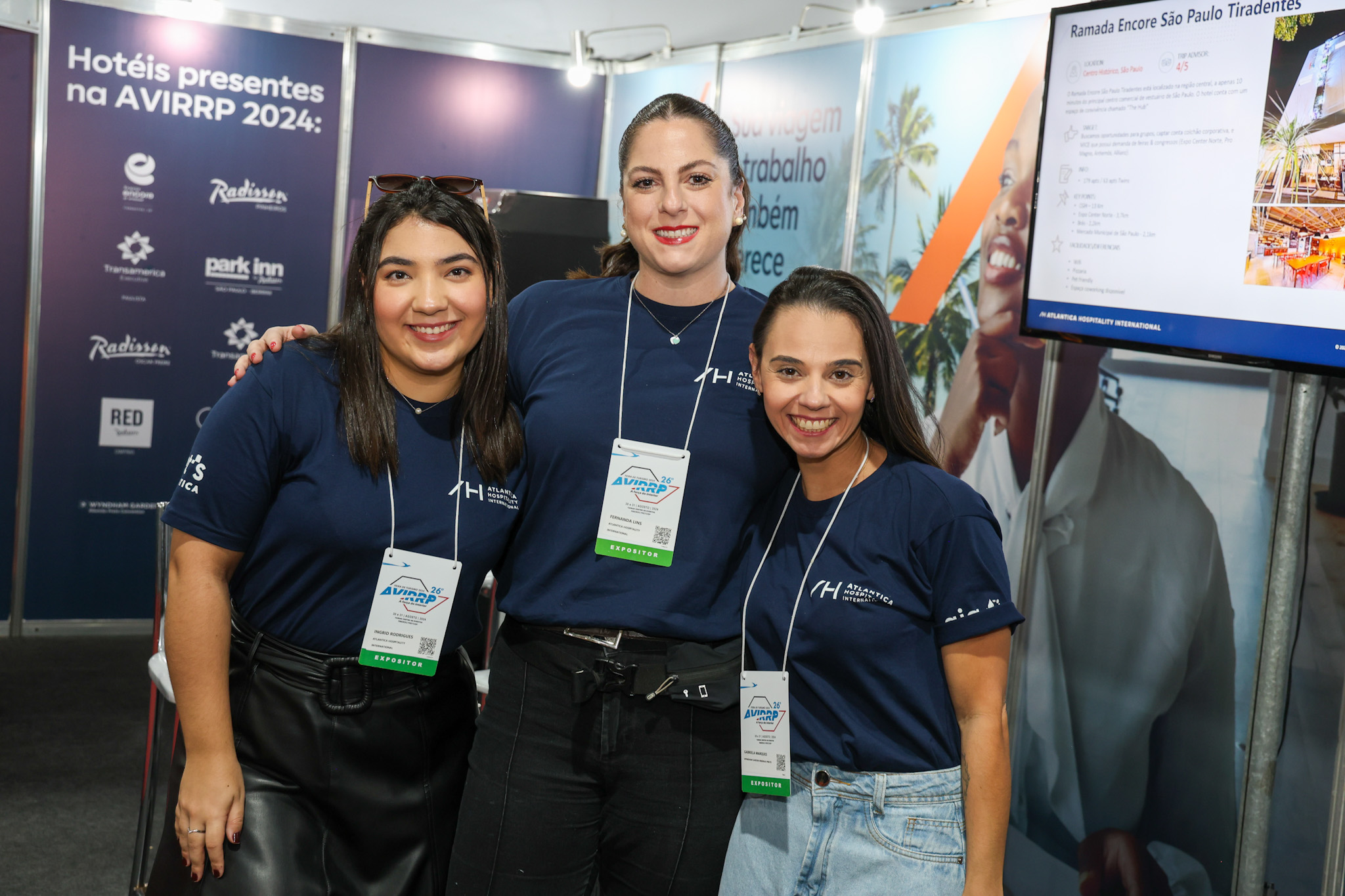 Ingrid Rodrigues, Fernanda Lins e Gabriela Marques, Atlantica Hospitality Ingrid Rodrigues, Fernanda Lins e Gabriela Marques, Atlantica Hospitality