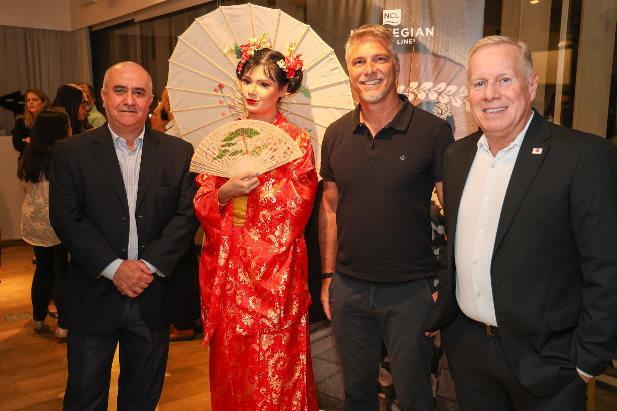 João Goncalves da NCL, Alex Cabralia da Kroose e André Mercanti da NCL