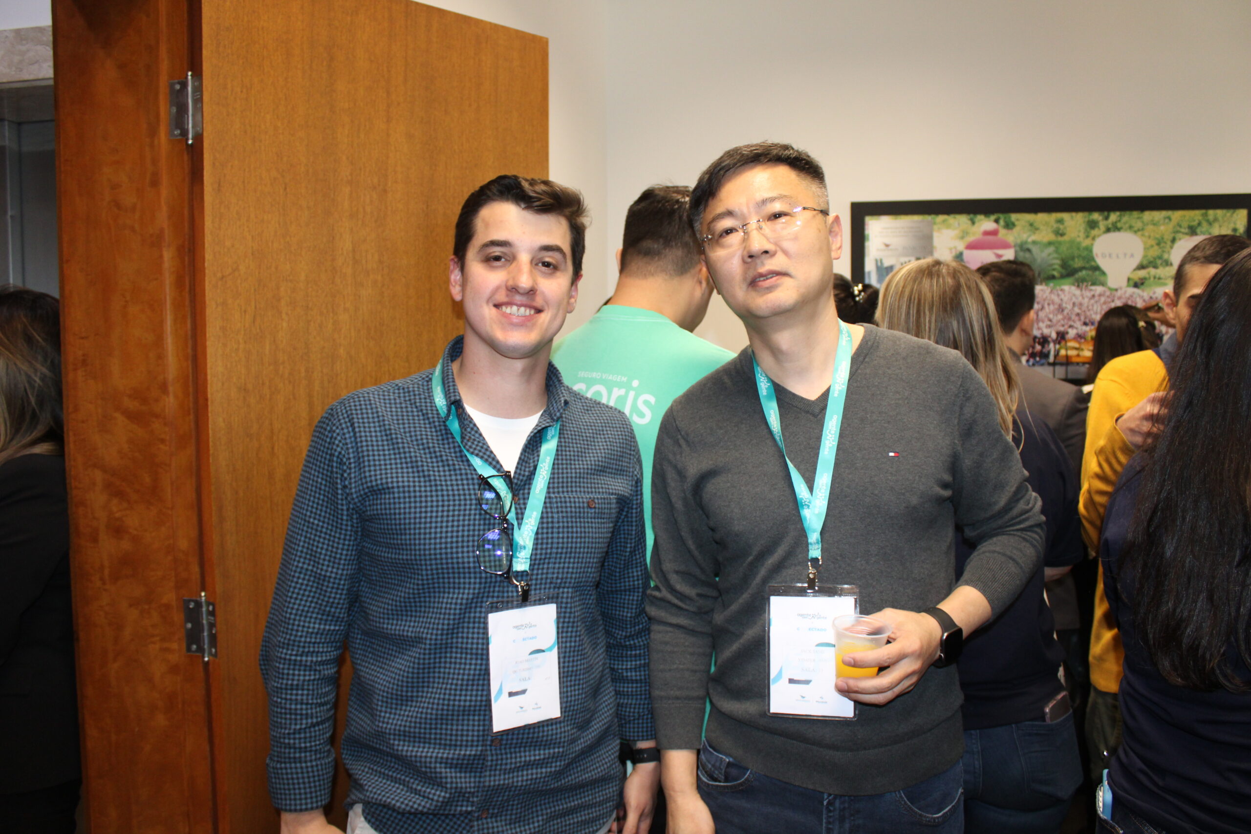 João Martin, da QG Turismo e Jack Tang, da Yidatur João Martin, da QG Turismo e Jack Tang, da Yidatur