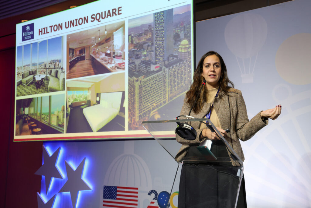 Júlia Guerra, de San Francisco