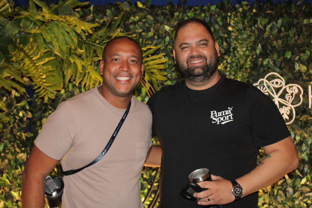Junior Lima, Lima Tour e Caio Cruz, da F5 Viagens