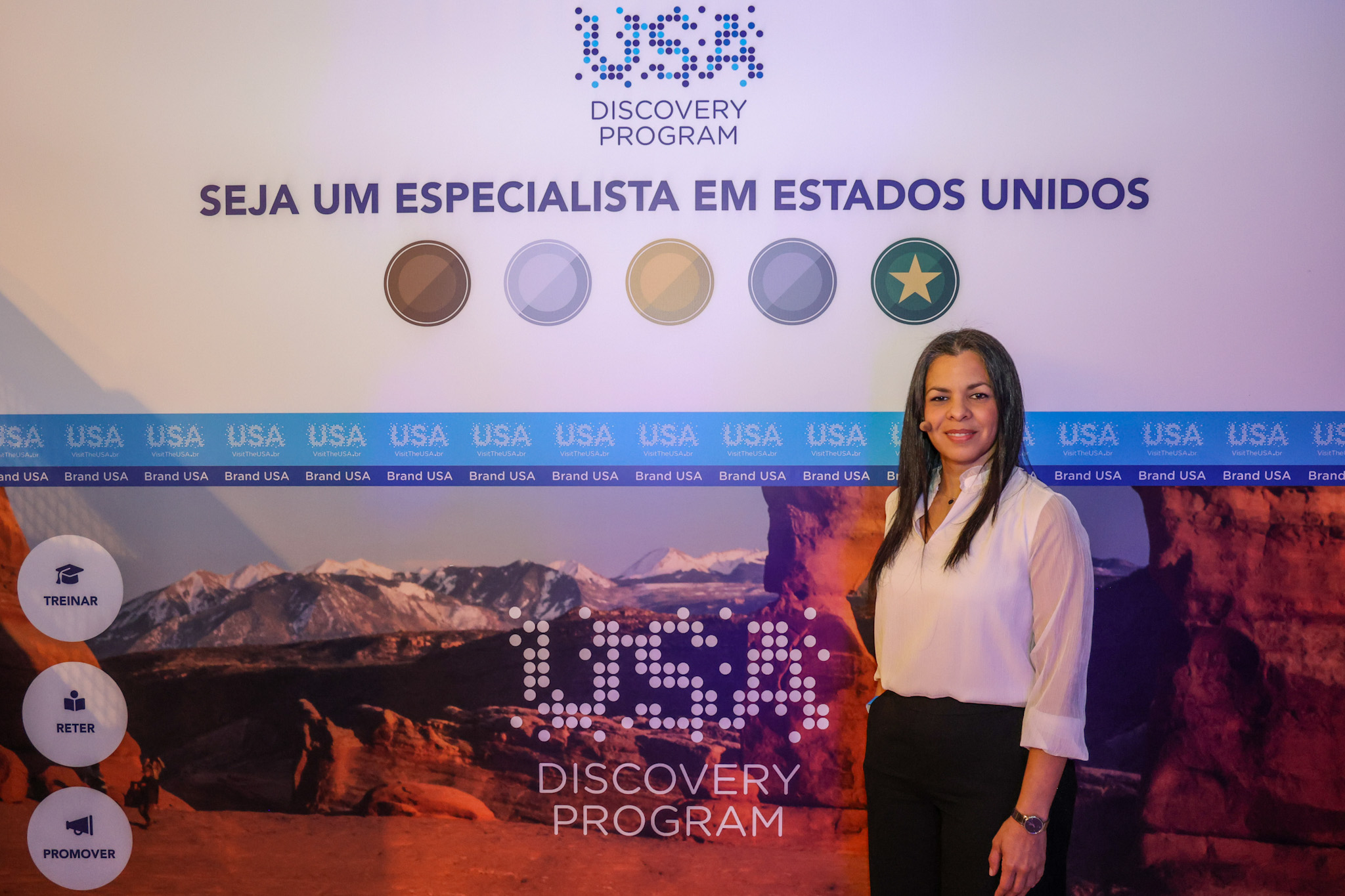 Lisa Tejeda, gerente sênior de Contas do Brand USA