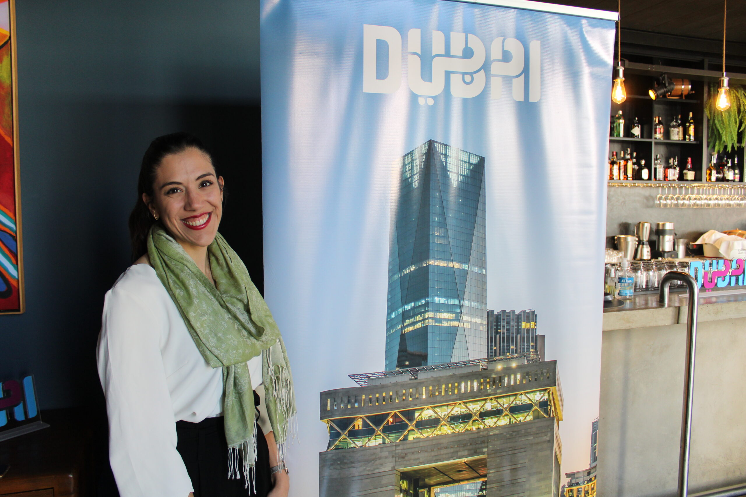 Larissa Di Donato, do Turismo de Dubai Larissa Di Donato, do Turismo de Dubai