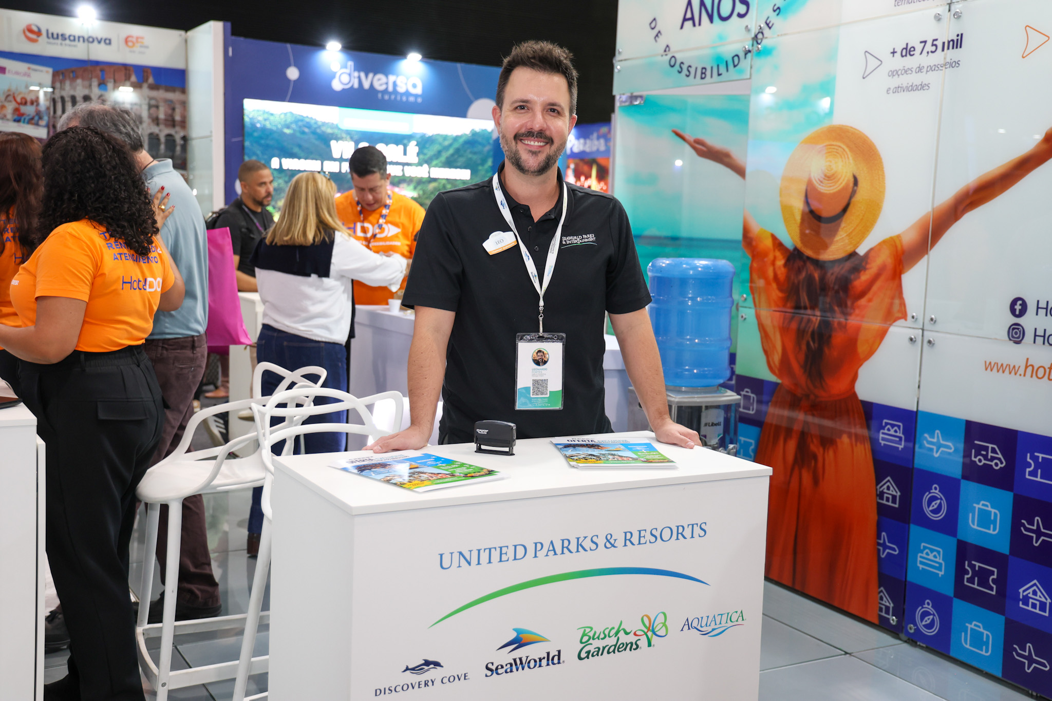 Leonardo Fortes, do SeaWorld Leonardo Fortes, do SeaWorld
