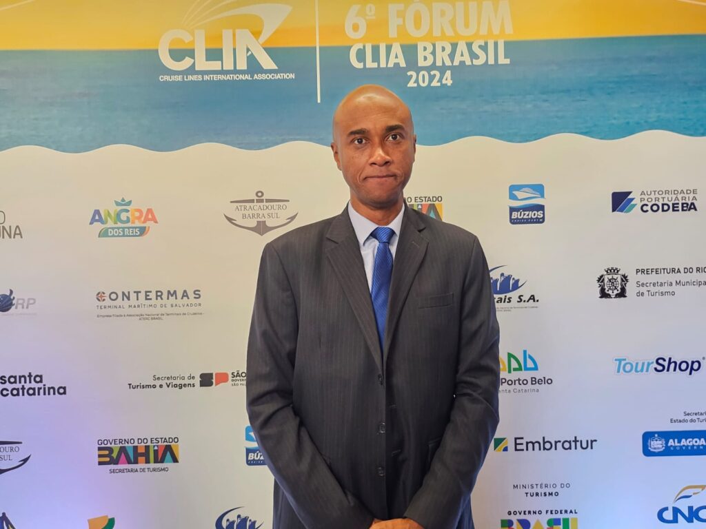SP defende conexão entre cruzeiros e agências de viagens para aumentar a visibilidade dos destinos 1 Luis Sobrino da Setur SP SP defende conexão entre cruzeiros e agências de viagens para aumentar a visibilidade dos destinos
