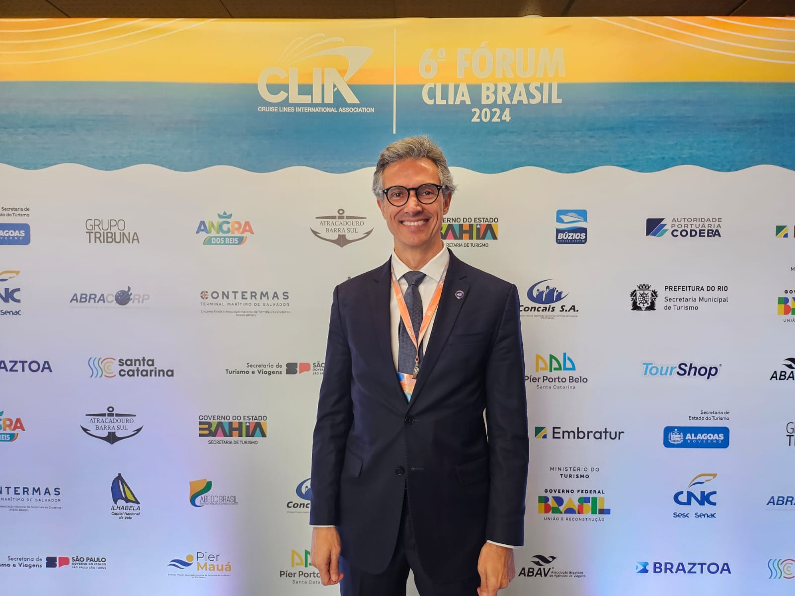 Marco Ferraz, presidente da Clia Brasil Marco Ferraz, presidente da Clia Brasil