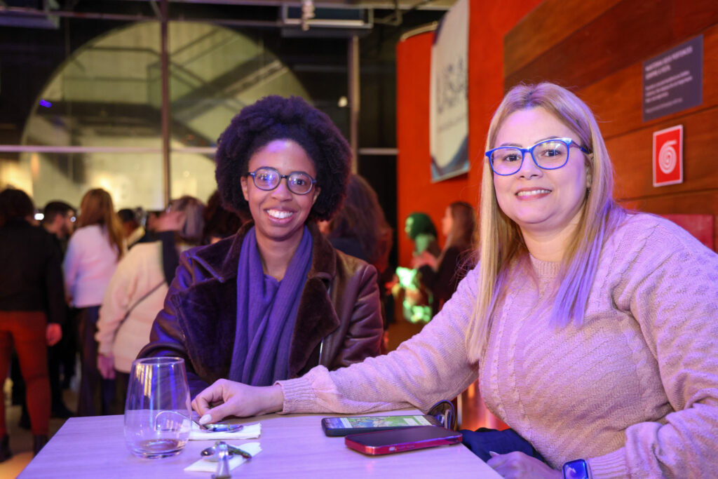Mariana Sancia, da Poppins Viagens e Veruska Borges, da Veruska Borges Turismo