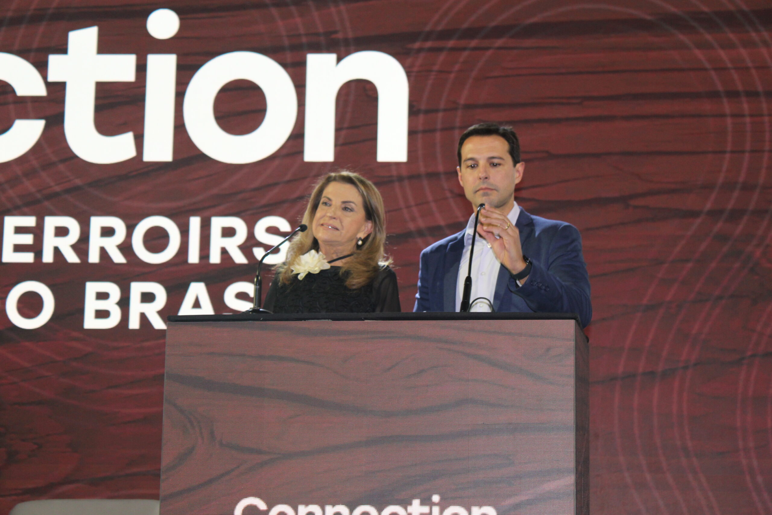 Marta Rossi e Eduardo Zorzanello, CEOs do Connection Terroirs do Brasil Marta Rossi e Eduardo Zorzanello, CEOs do Connection Terroirs do Brasil