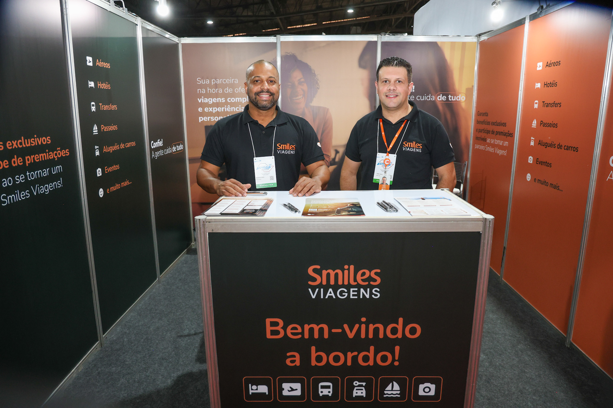 Maurício Anias e Dario Neves, da Smiles