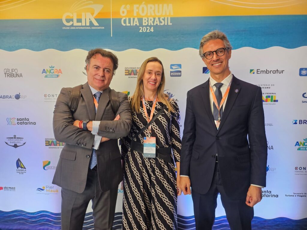 Patrícia Ferraz, Flavio Peruzzi e Marco Ferraz, da Clia