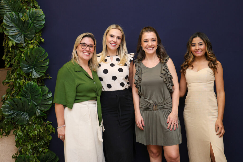 Paula Teixeira, Patrícia Reis, Ana Carolina Rocha e Leidi Ribeiro, do TRYP by Wyndham