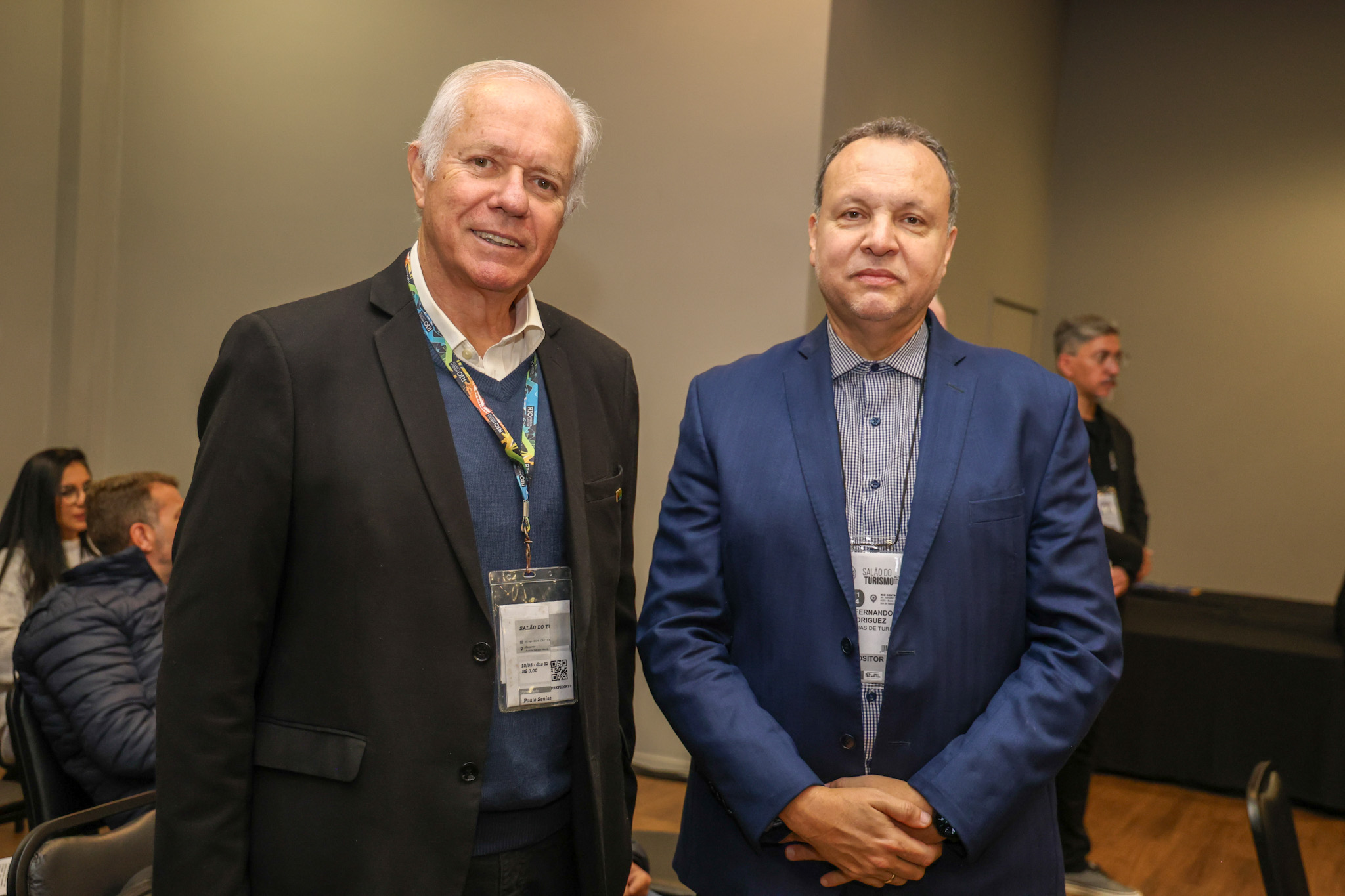 Paulo Senise, embaixador da Inspire Globale e Luiz Fernando Rodriguez, secretário de Turismo do estado do Rio Grande do Sul Paulo Senise, embaixador da Inspire Globale e Luiz Fernando Rodriguez, secretário de Turismo do estado do Rio Grande do Sul
