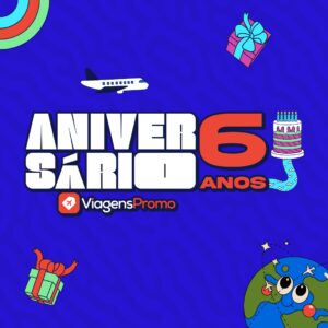 ViagensPromo faz 6 anos com o maior pacote de prêmios de sua história: iPhones 15, iPads, Apple Watches e Pix