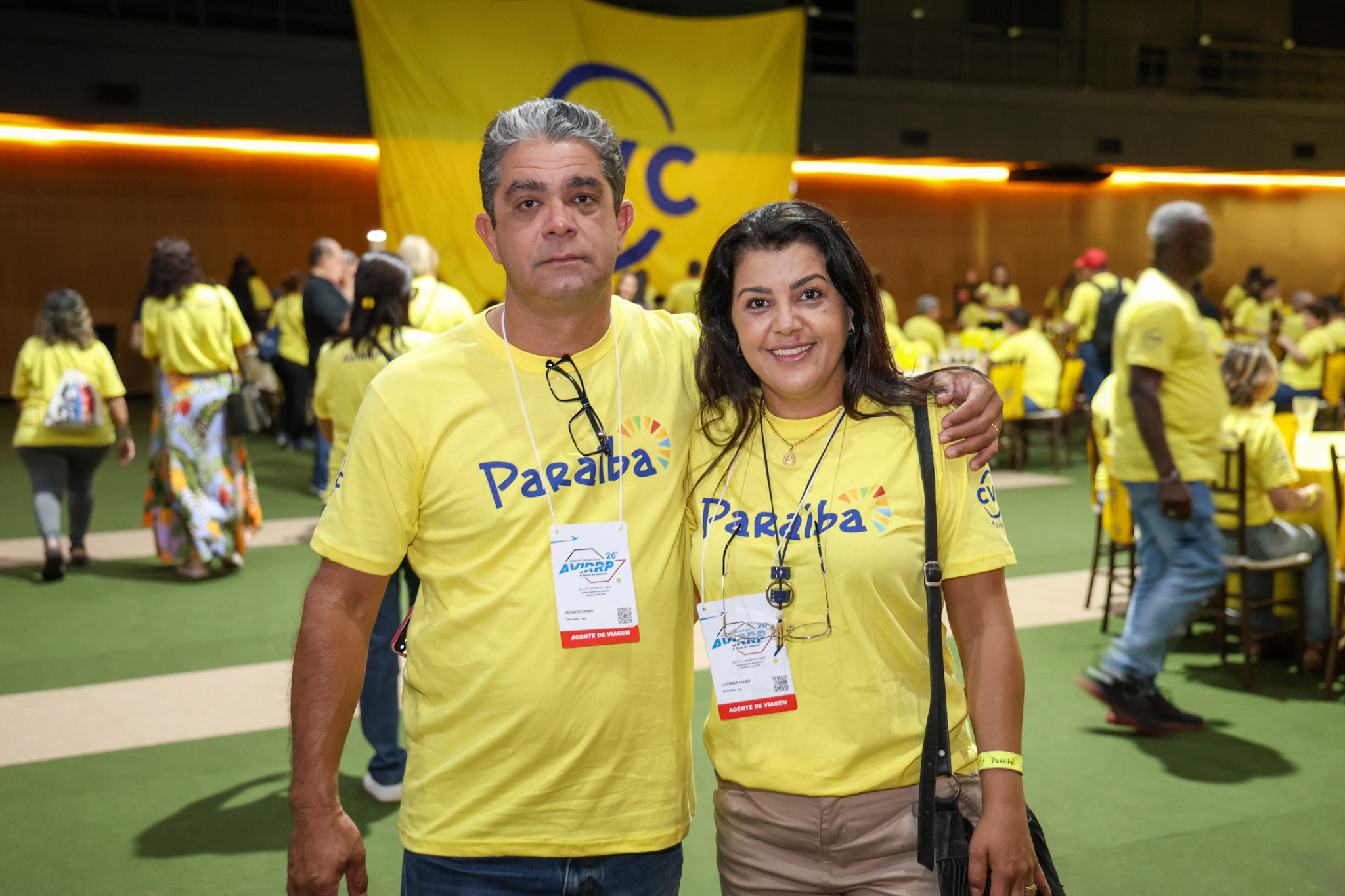 Renato Conti e Luciana Conti, da Luciana Viagens