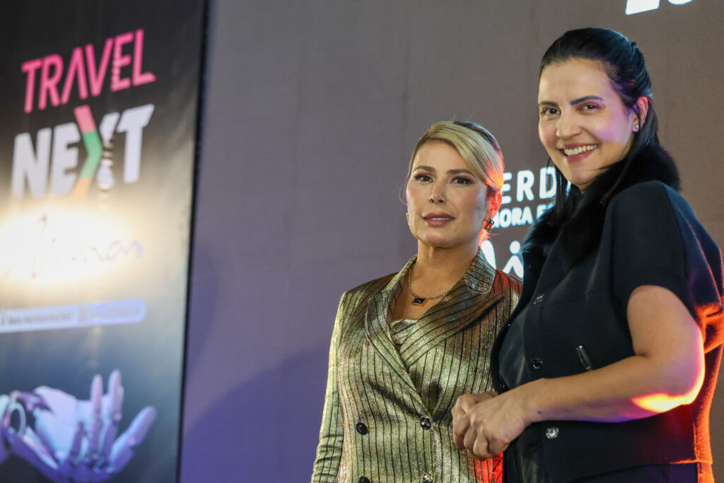 Rubia Coser e Aline Glaeser, diretoras da Travel Next Minas