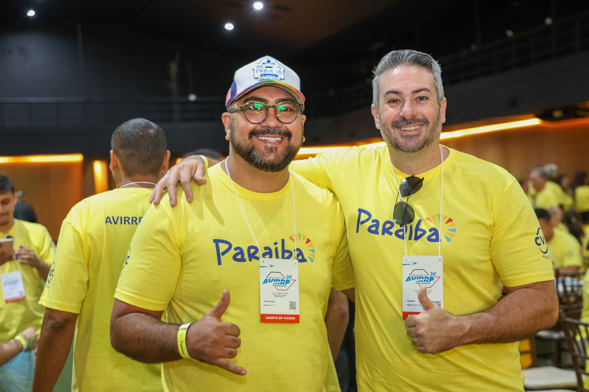 Tiago Pombo, Projeto Lazer e Adriano Seabra, da Seabra Tour