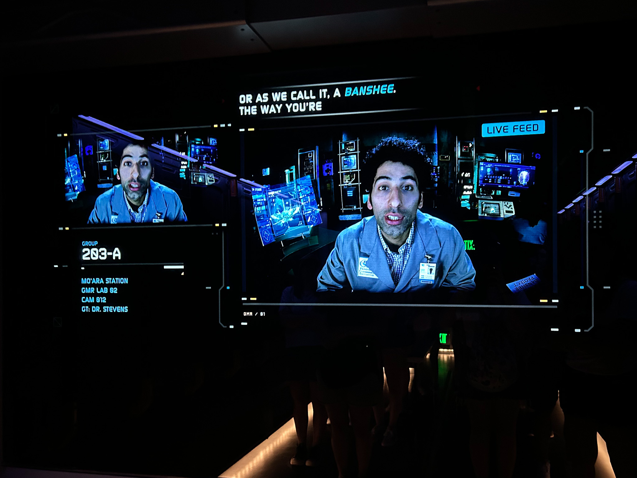 Uma pré-show interativo acontece na Avatar Flight of Passage