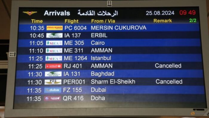 Dezenas de companhias aéreas suspendem voos devido a confrontos entre Israel e Hezbollah; veja lista 1 WhatsApp Image 2024 08 26 at 11.32.18 e1724682788235 Dezenas de companhias aéreas suspendem voos devido a confrontos entre Israel e Hezbollah; veja lista