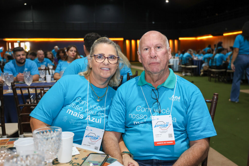 Yvone Oliveira e Zalmen, da Shadai Turismo