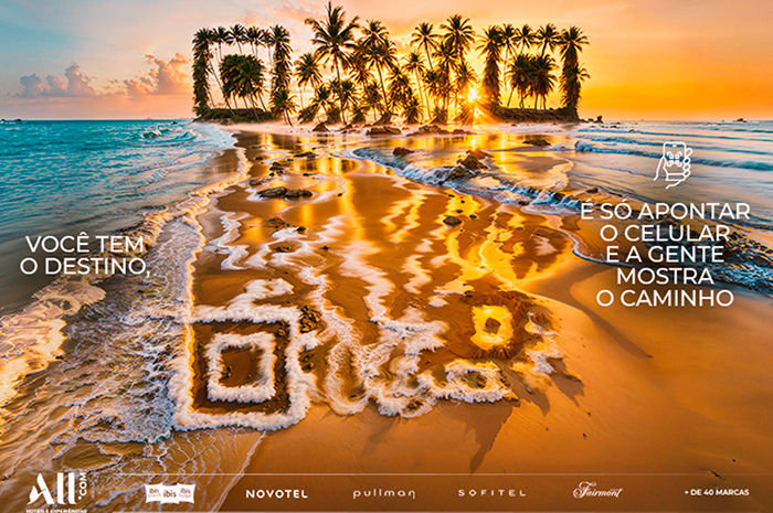 All lança campanha com QR Codes para promover desconto em hotéis da rede 1 all campanha qr code All lança campanha com QR Codes para promover desconto em hotéis da rede