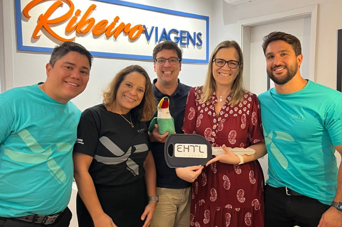 EHTL premia Ribeiro Viagens com carro zero km, através da campanha “Você de Carro Novo” 1 A Ribeiro Viagens superou mais de 4.000 concorrentes na campanha de vendas da EHTL (Divulgação/EHTL)