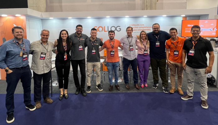 Gollog apresenta soluções práticas e econômicas na Multimodal em Pernambuco 1 Franqueados GOLLOG das bases Nordeste marcam presença na Multimodal (Divulgação/GOL)