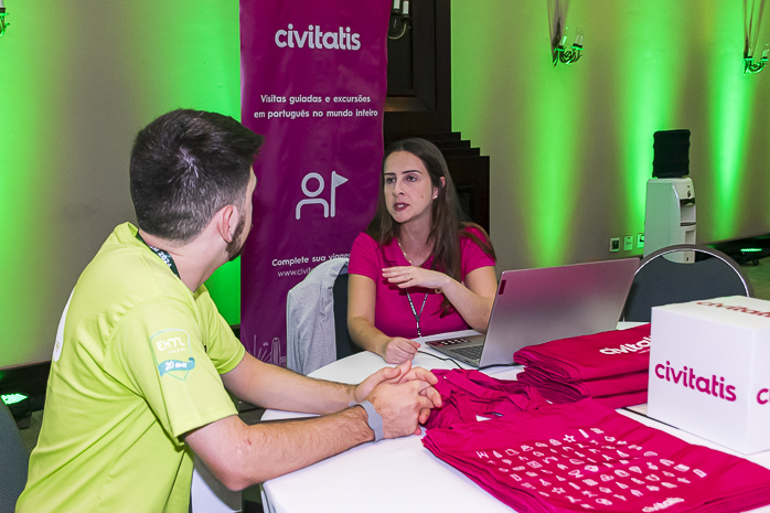 A Civitatis pôde apresentar sua gama de passeios no Megafam EHTL