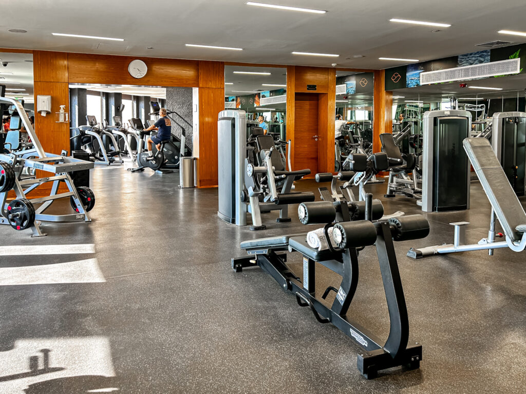 Academia no Fairmont Nile City Hotel