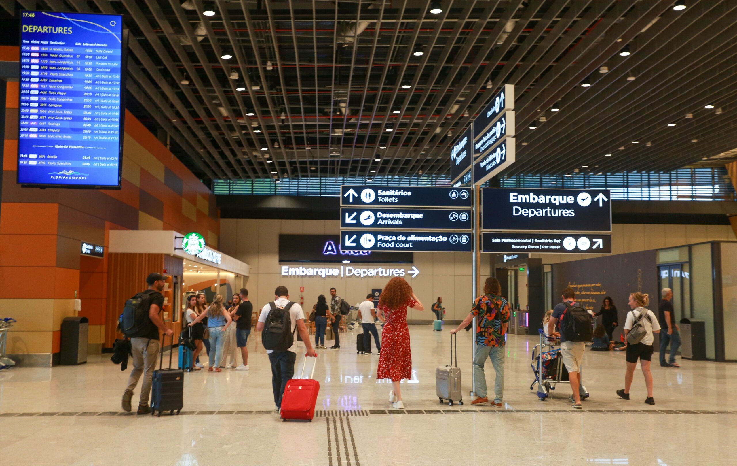 Chile é terceiro maior mercado do Aeroporto Internacional de Florianópolis em 2024 Chile é terceiro maior mercado do Aeroporto Internacional de Florianópolis em 2024
