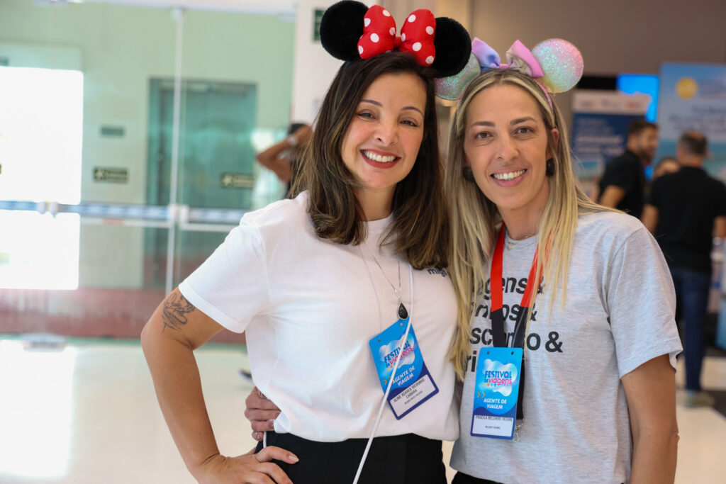 Aline Camara, do Mundo Migs Viagens e Priscila Peters, Mulher Turismo