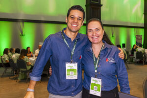 Altieri Menezes e Claudia Romeu, da Rede Intercity