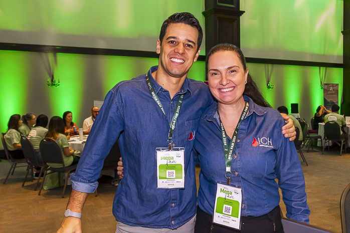 Altieri Menezes e Claudia Romeu, da Rede Intercity