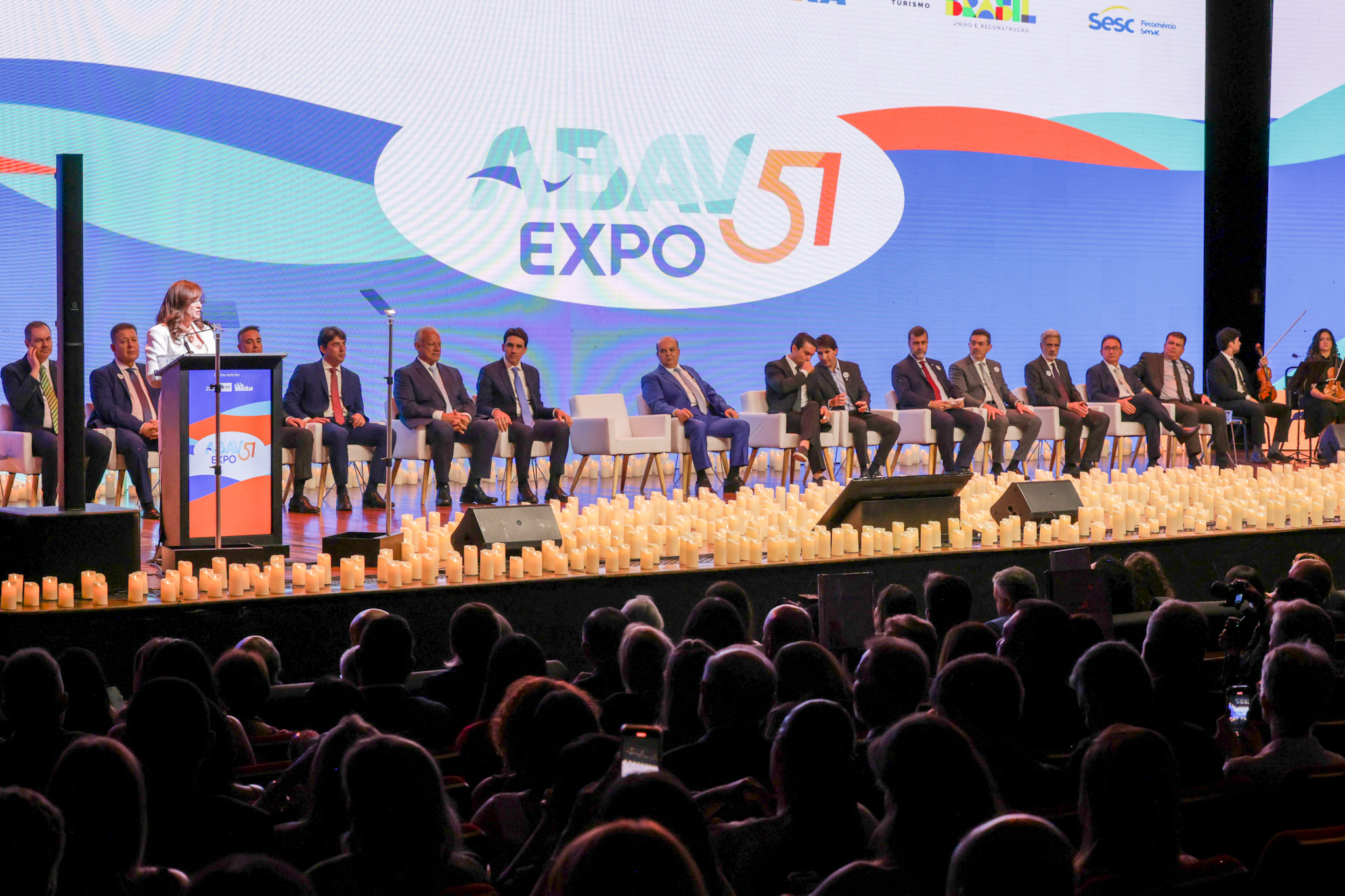 Autoridades e grandes players do turismo participaram da abertura
